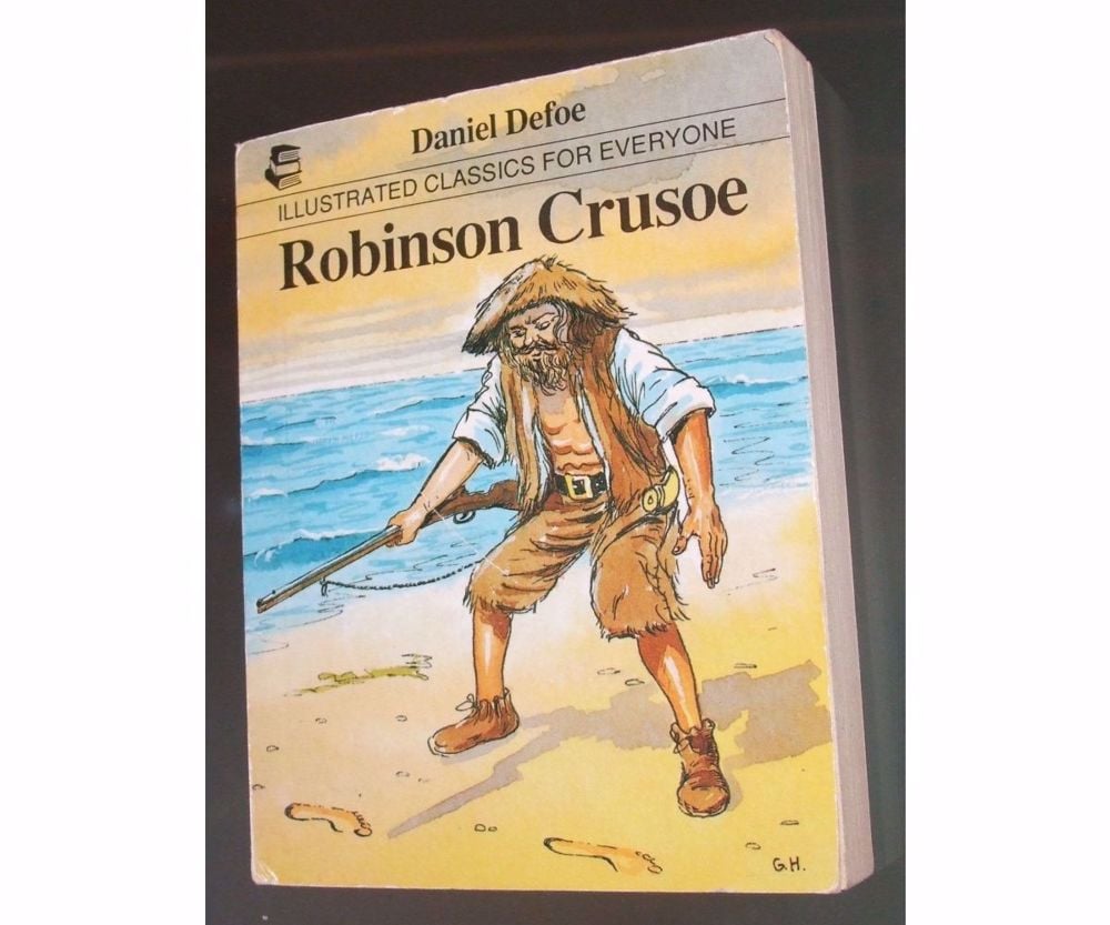 Daniel Defoe, Robinson Crusoe angol regény