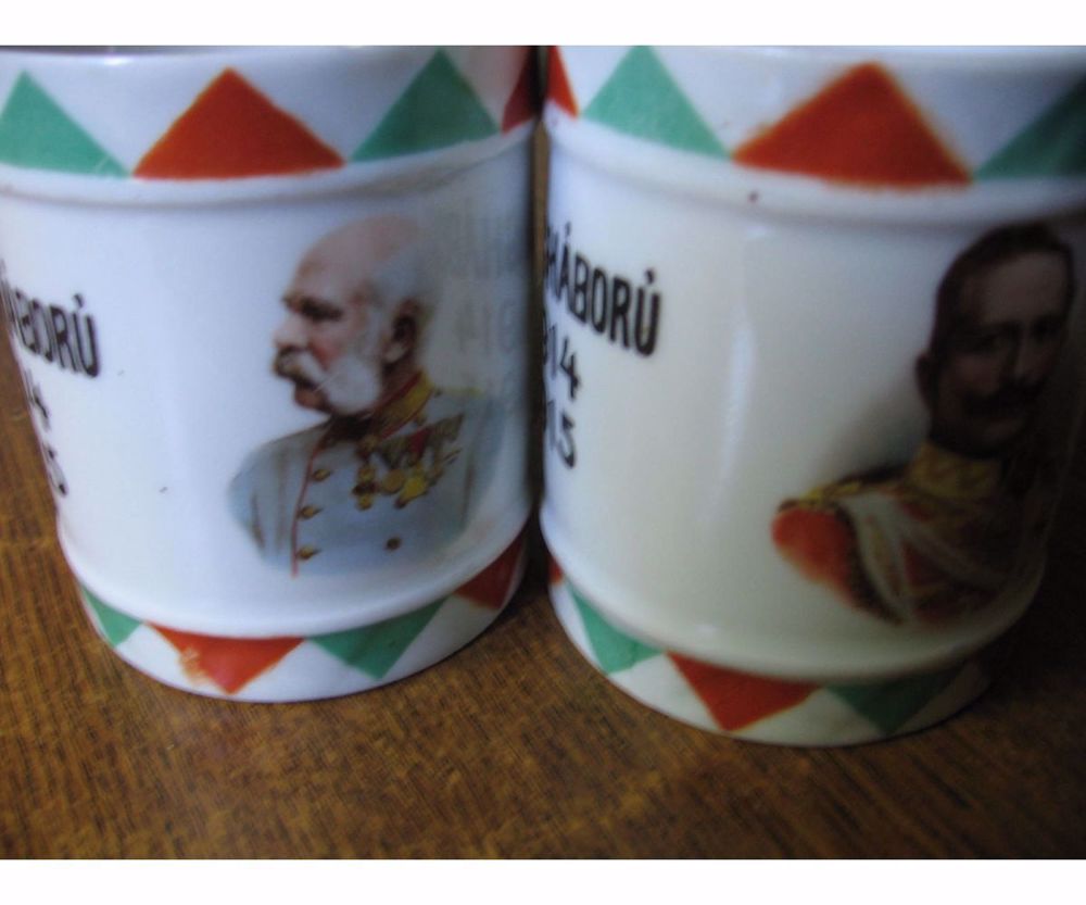 Első világháborús bögrék 