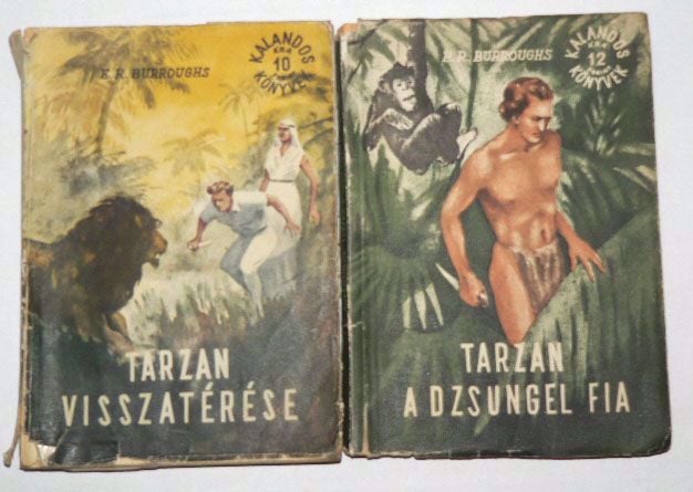 Edgar Rice Burroughs Tarzan a dzsungel fia / könyv