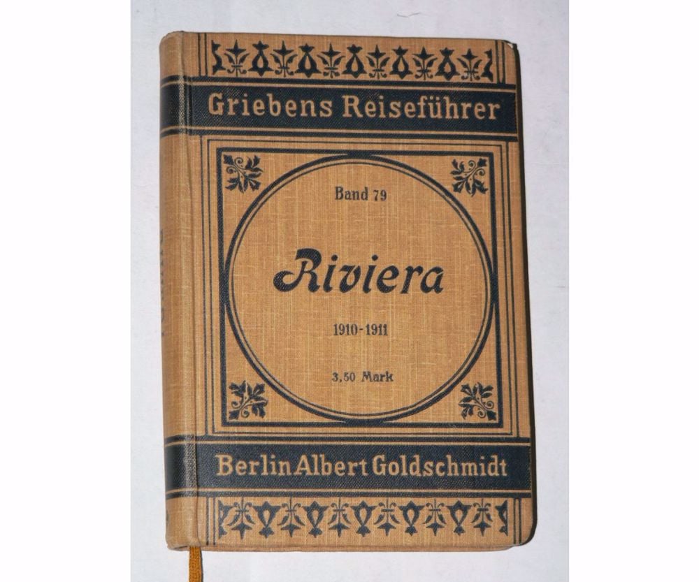 Wilhelm Bieler Die Riviera  /antik könyv