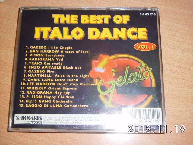 Best of Italo Dance CD eladó!