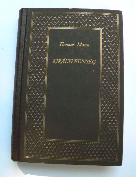 Thomas Mann művei 5db könyv / könyvcsomag