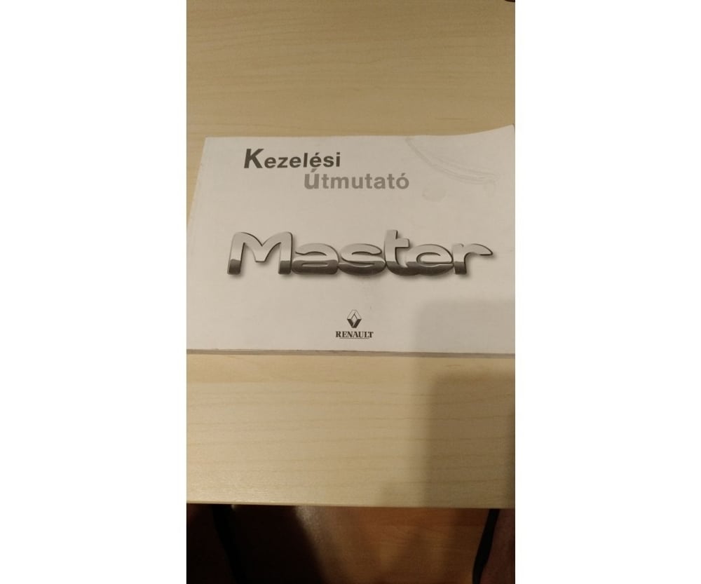 Renault Master kezelési útmutató