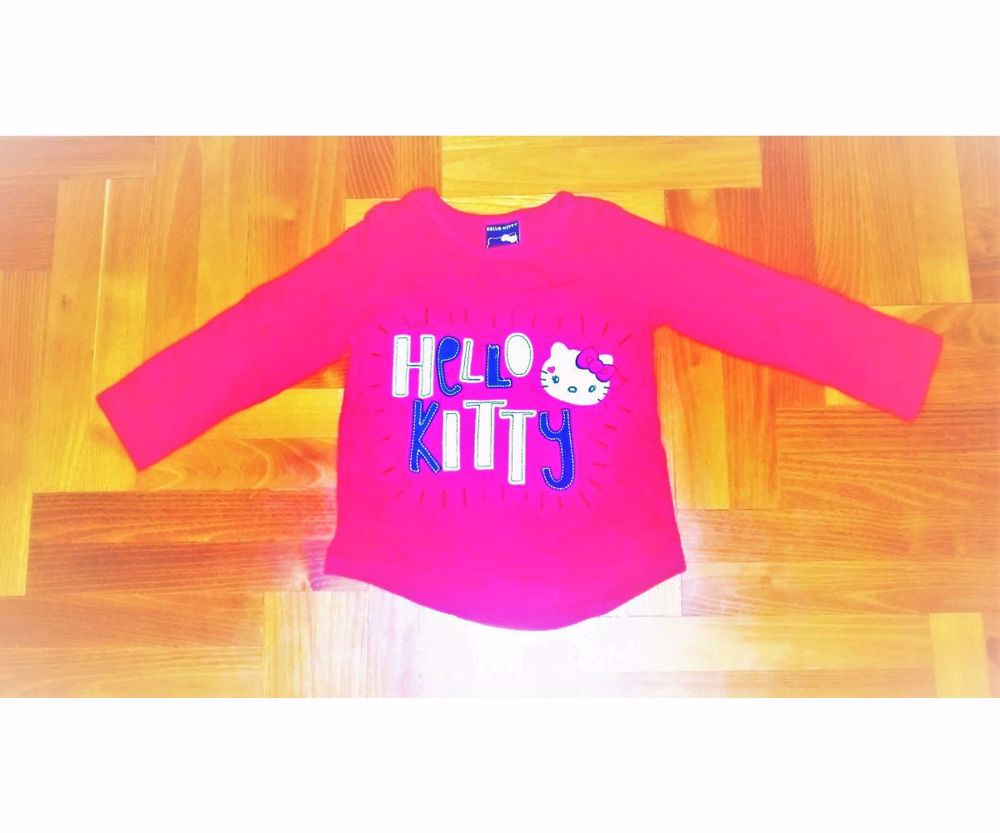 92/98 Cuki Hello Kitty piros póló felső ikreknek is 2. 