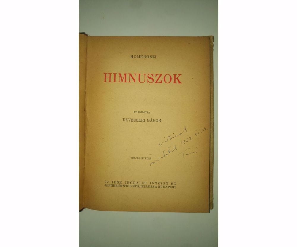 Homéroszi Himnuszok