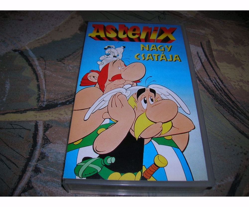 VHS mesefilmek/Asterix..stb.