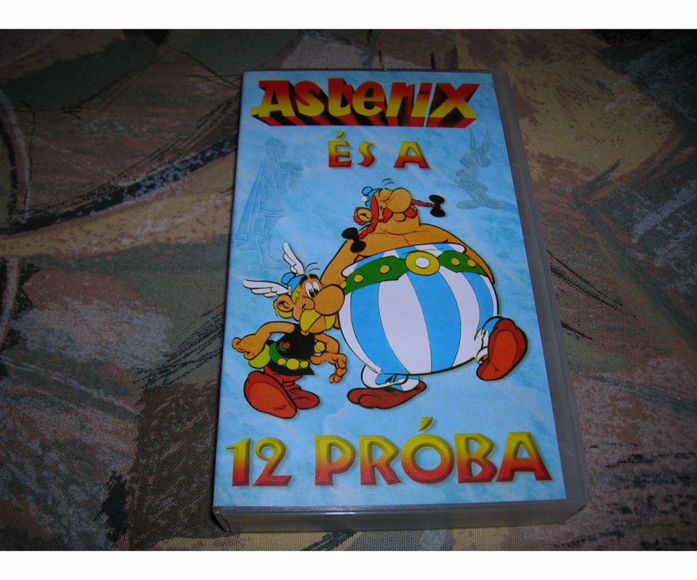 Asterix VHS rajzfilmek