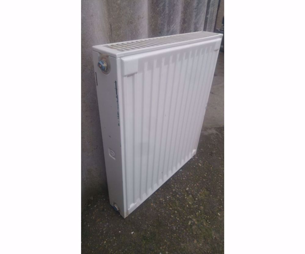 Acéllemez radiátor 2 soros 60*52cm légtelenítő szeleppel