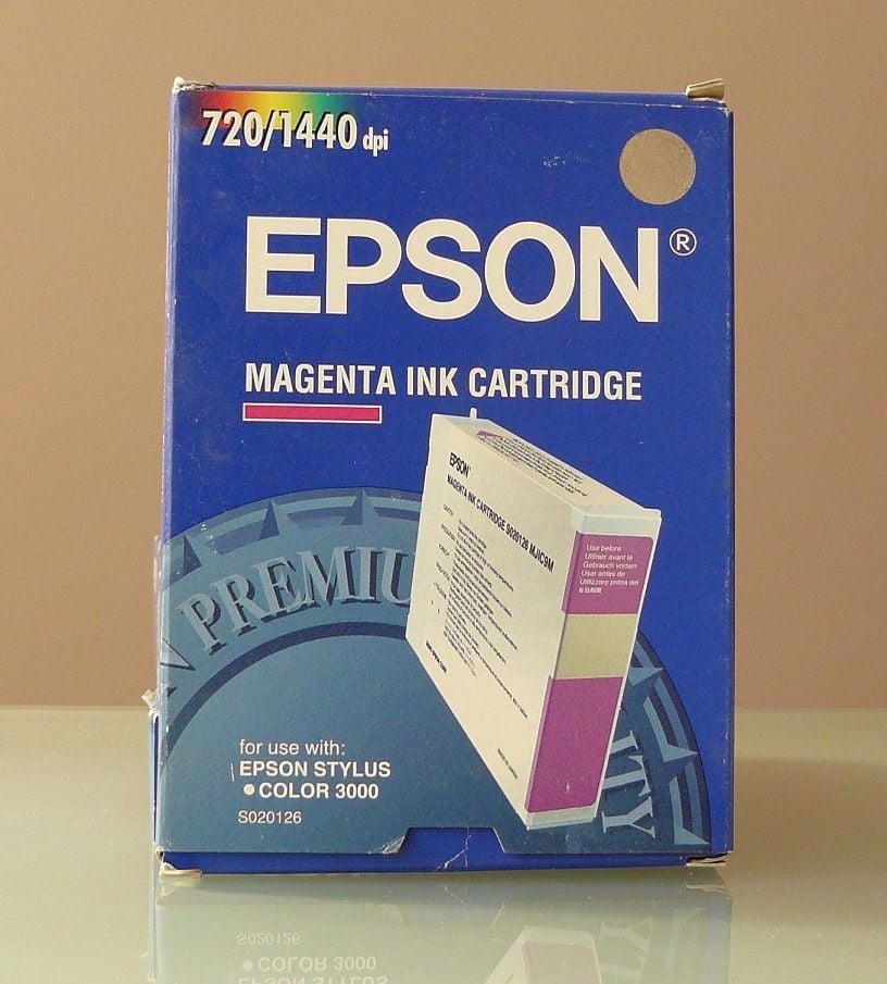 Epson S020126 eredeti tintapatron ; epson S0201 ; epson C13S .-Ft 