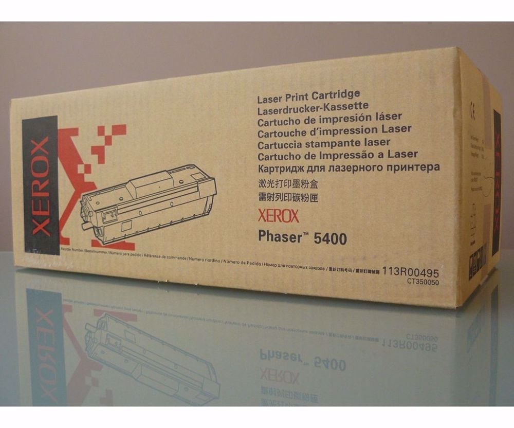 Xerox Phaser 5400 toner, 113R00495 eredeti nyomtató toner ; 113R495 = 36830.-Ft 