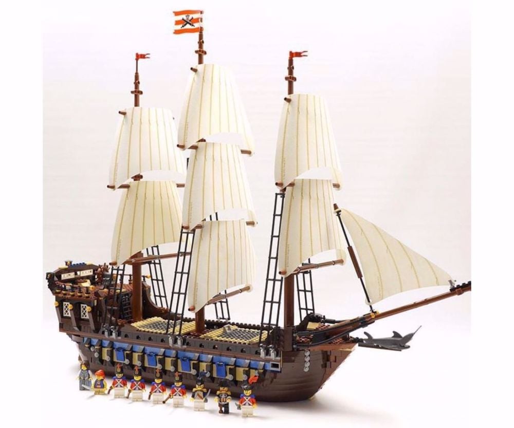 Lego Kalózok Pirates 10210 Imperial Flagship kalóz birodalmi hajó 1664db Lepin új