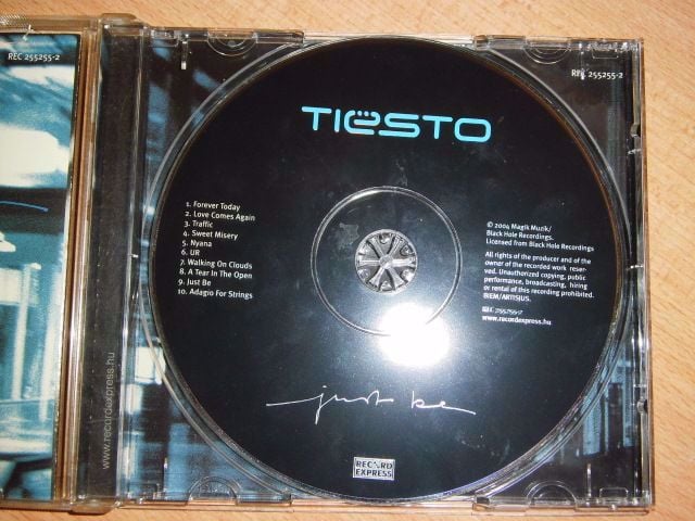 Tiesto CD eladó!