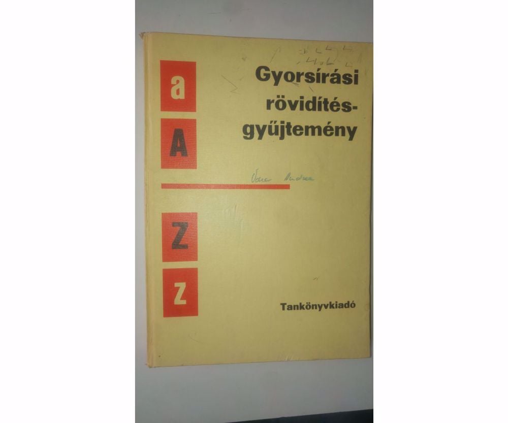 Dr. Barabási  Gyorsírási rövidítés-gyűjtemény