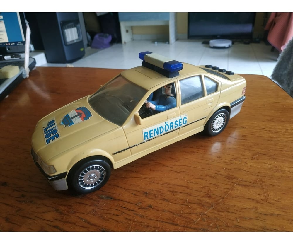 Retro rendőrség kisauto