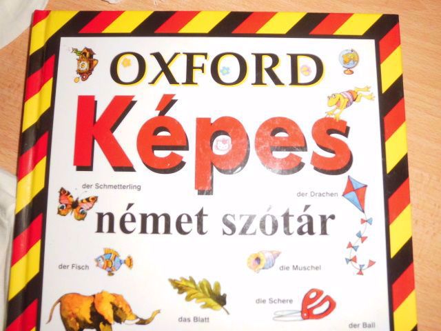 Oxford Képes német szótár - nyelvkönyv eladó!