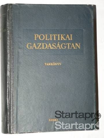 24db könyv Politikai gazdaságtan témában /k32-A-B