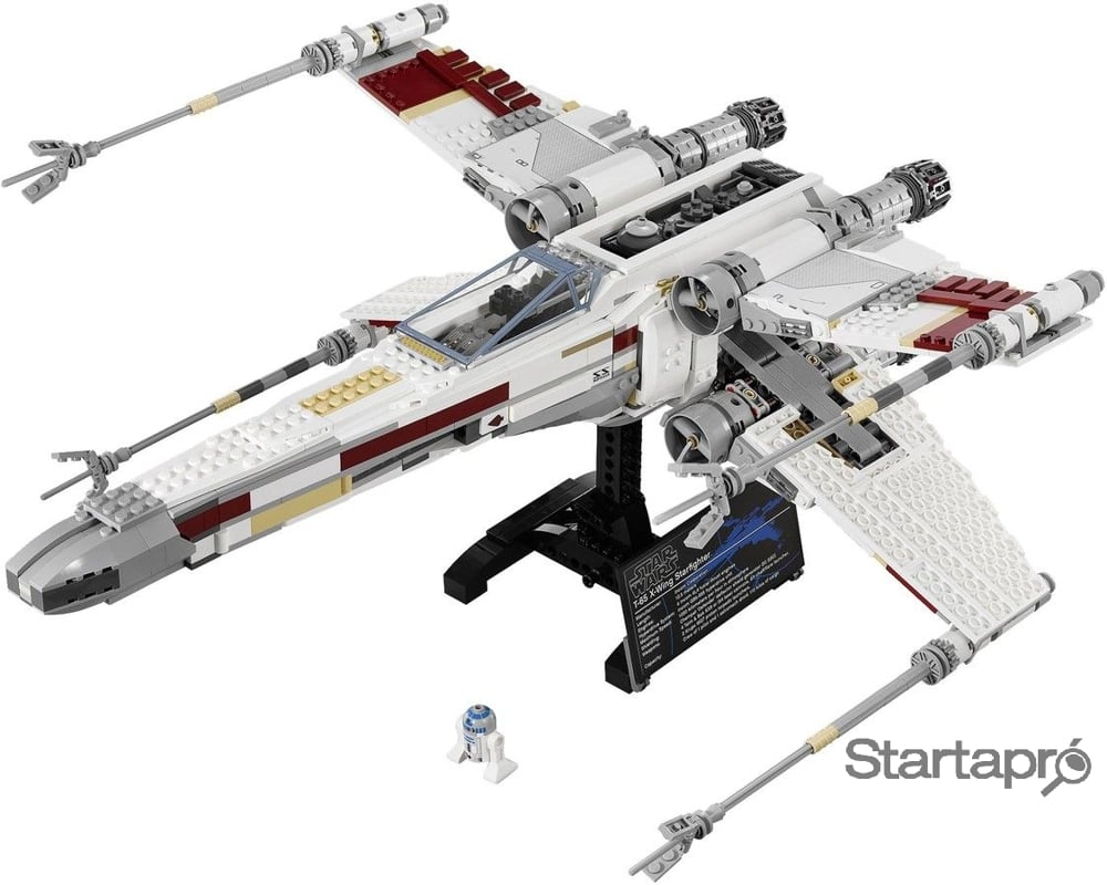 Lego komp. Star Wars 1  ) Red Five X-wing Vörös 5-ös ucs 1550db Lepin új