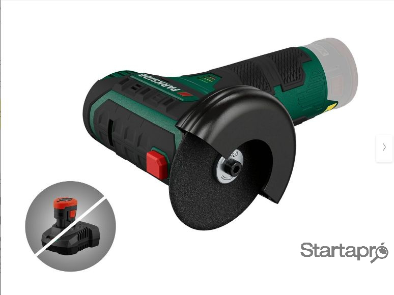 Parkside 12 Voltos 12 V akkus flex sarokcsiszoló, új, bontatlan 3 év LIDL garancia