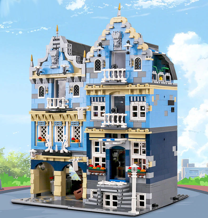 Lego komp. Creator Factory 10190 MStrt - Bővített Moduláris Ház 3000db Lepin ÚJ 