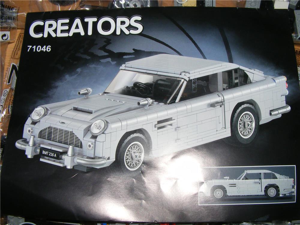 Lego komp. Creator 10262 Aston Martin DB autó 1290db Lepin ÚJ