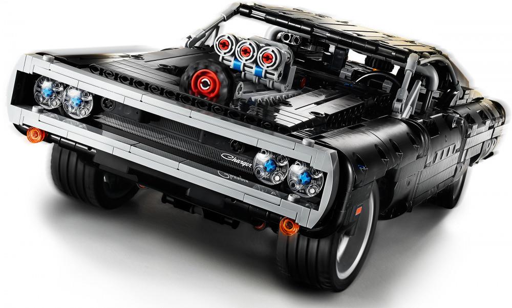 Lego komp. Technic 42111 Dom's Dodge Charger 1077db Lepin ÚJ