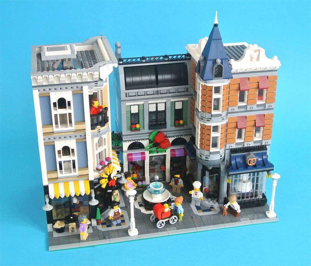 Lego komp. Creator 10255 Assembly Square Moduláris ház 4000db Lepin ÚJ