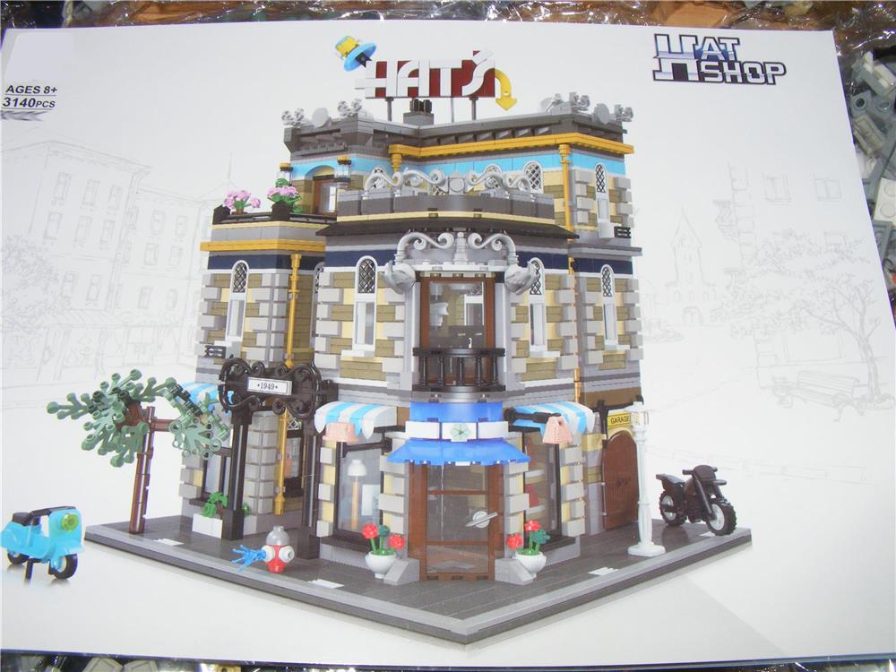 Lego komp. Creator Police Station Rendőrség Moduláris ház 3100db ÚJ
