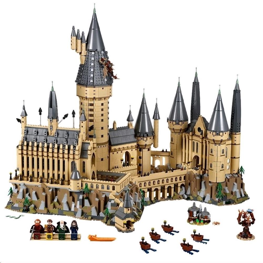 Lego komp. Harry Potter 71043 Hogwarts Roxfort kastély 6020db Lepin ÚJ