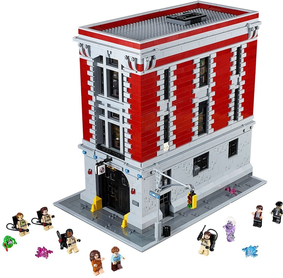 Lego komp. Szellemírtók Ghostbusters 75827 Tűzoltóság 4600db moduláris ház Lepin ÚJ