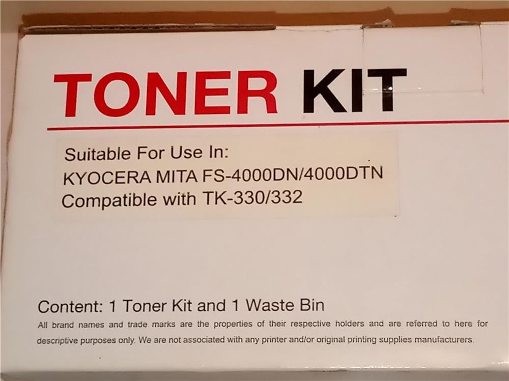 Kyocera Mita FS-4000DN TK-330 toner és waste bin