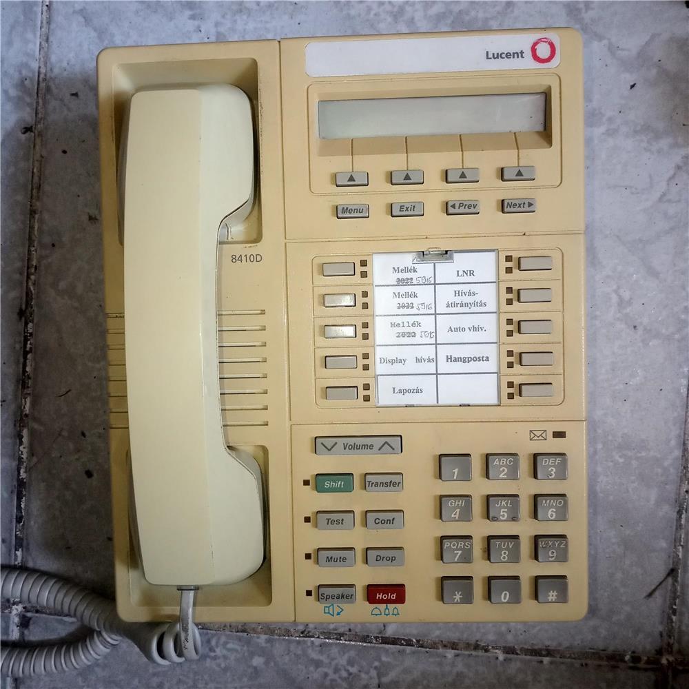 Lucent 8410D rendszer telefon