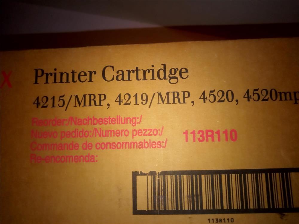 113R110 XEROX 4215, 4219, 4520 eredeti toner