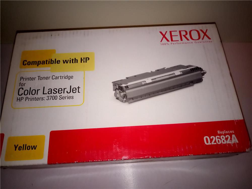 XEROX Q2682A toner utángyártott HP3700 Yellow