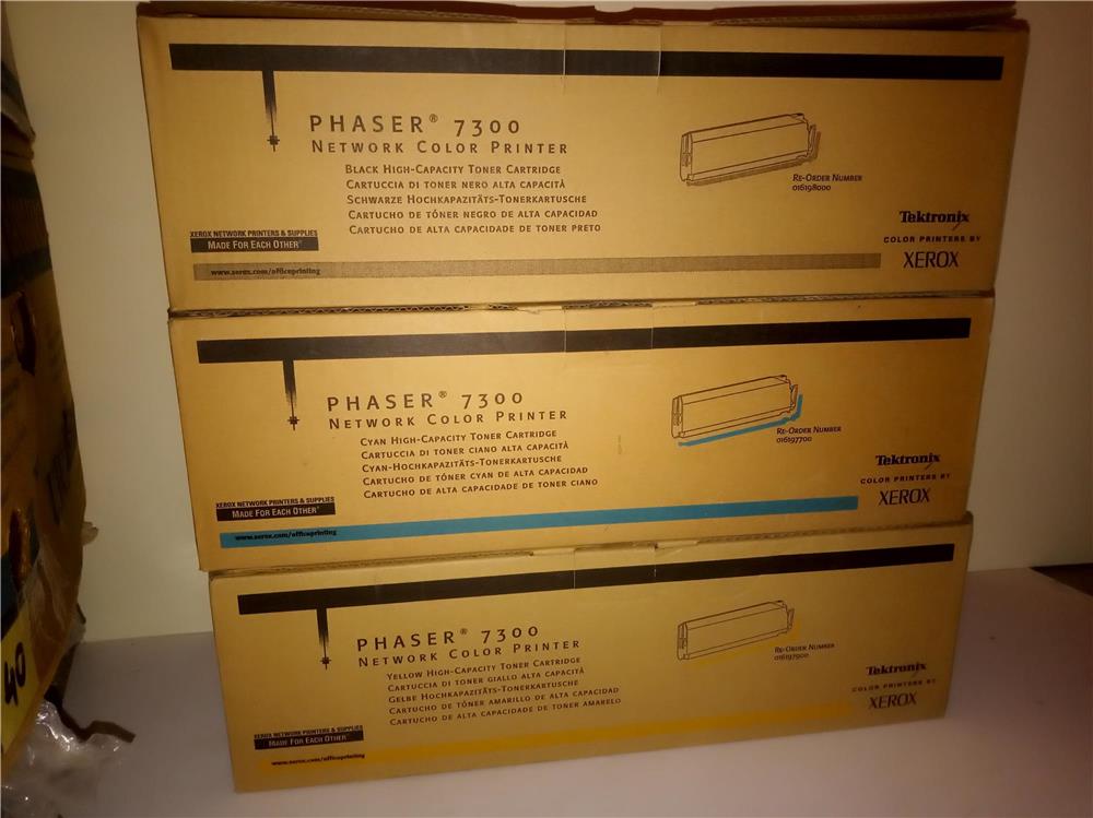 XEROX PHASER 7300 toner 016198000 black eredeti 15K