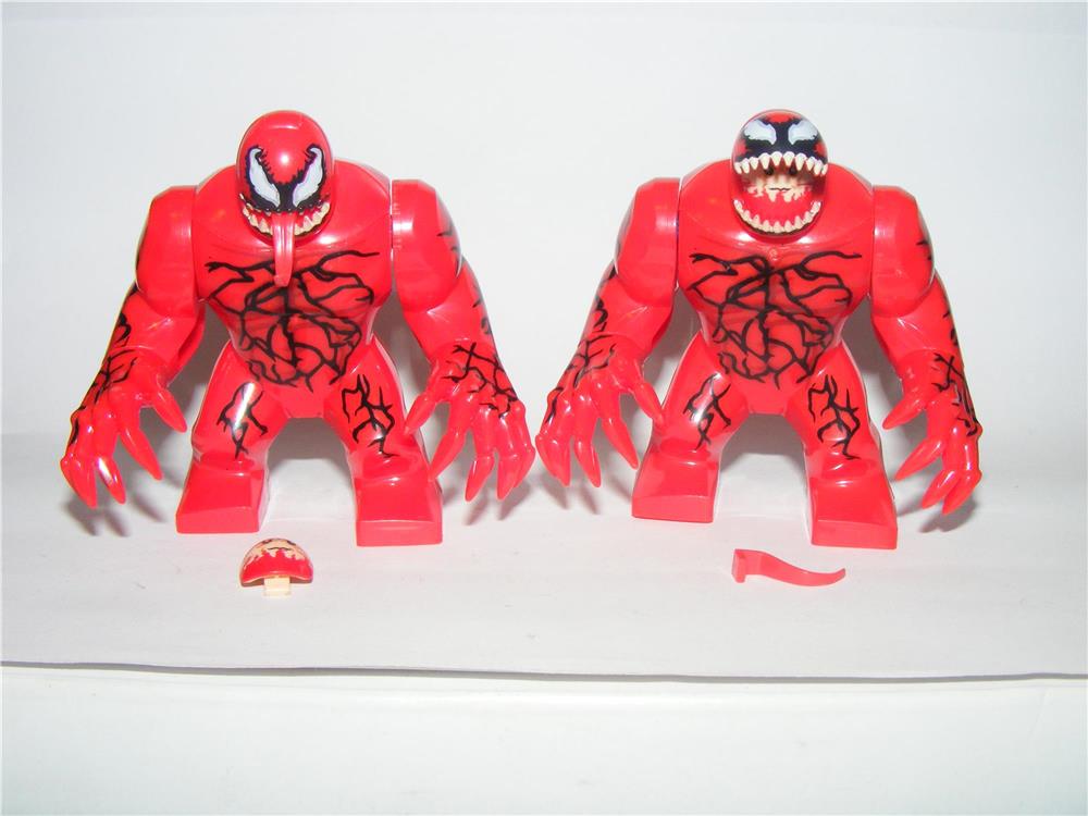 Lego Marvel Szuperhős figurák Venom Carnage Bigfig nagy figura ÚJ BP