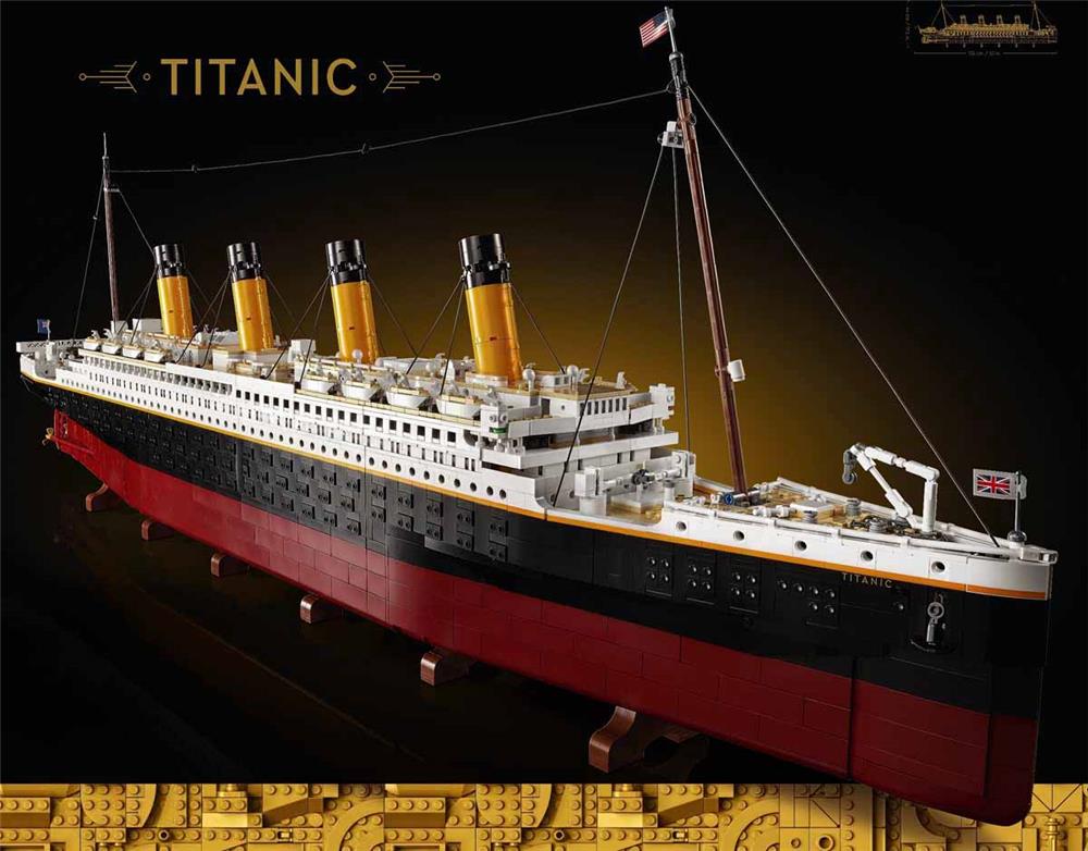 Lego komp. Creator Icons 10294 Titanic 9090db LEPIN ÚJ