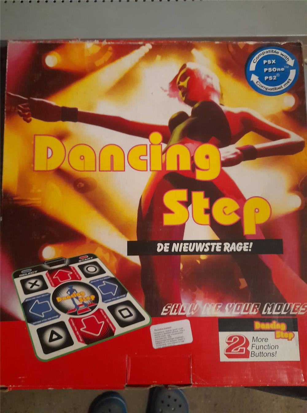 PS1, PS2 Dancing Step  táncszőnyeg új