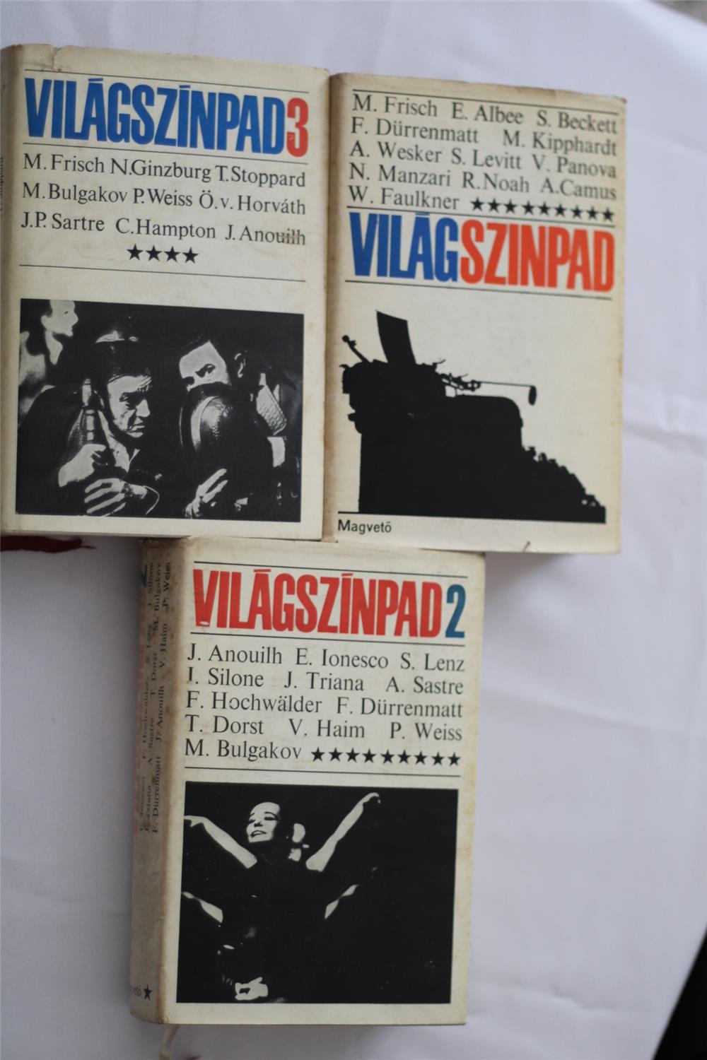 Fáy Árpád  Világszínpad 1 - 3 / könyv Magvető Könyvkiadó 1971