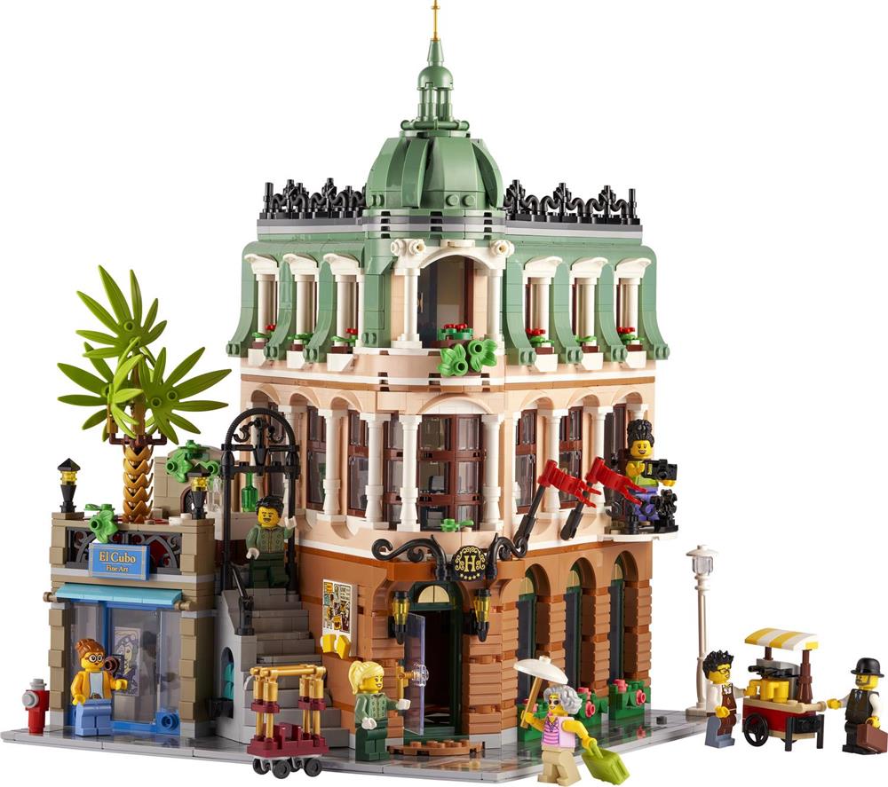 Lego komp. Creator Icons 10297 Boutique Hotel moduláris ház 3066db LEPIN ÚJ
