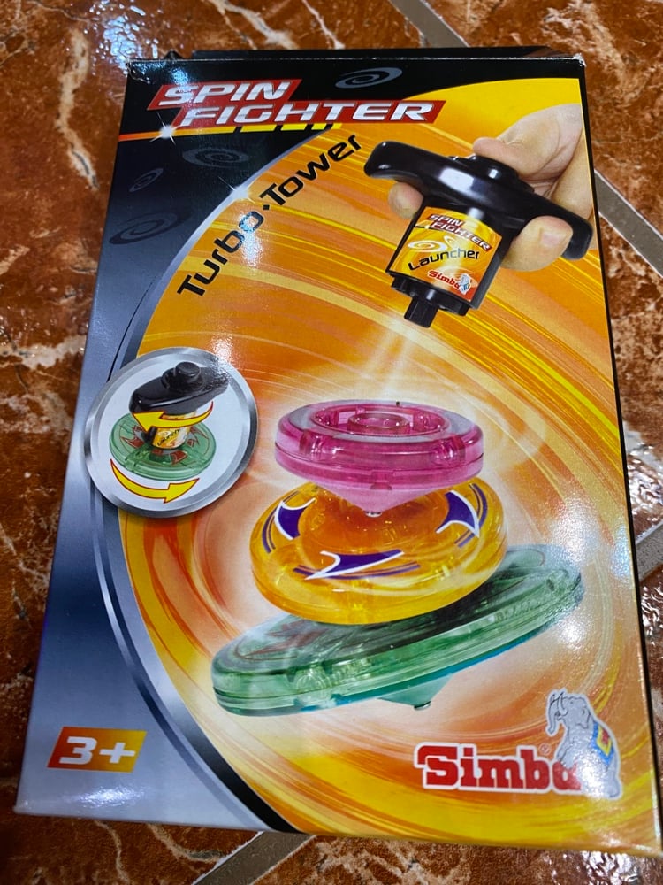 Turbo Tower dupla pörgettyű szett - Simba Toys