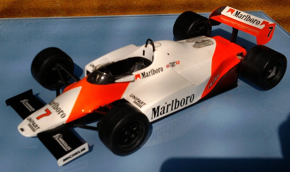 Ace McLaren-Ford MP4 1C Watson 1983 1:20 modell   makett