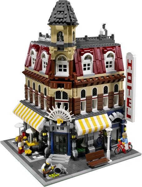 Lego komp. Creator 10182 Cafe Corner Moduláris ház 2056pcs LEPIN ÚJ