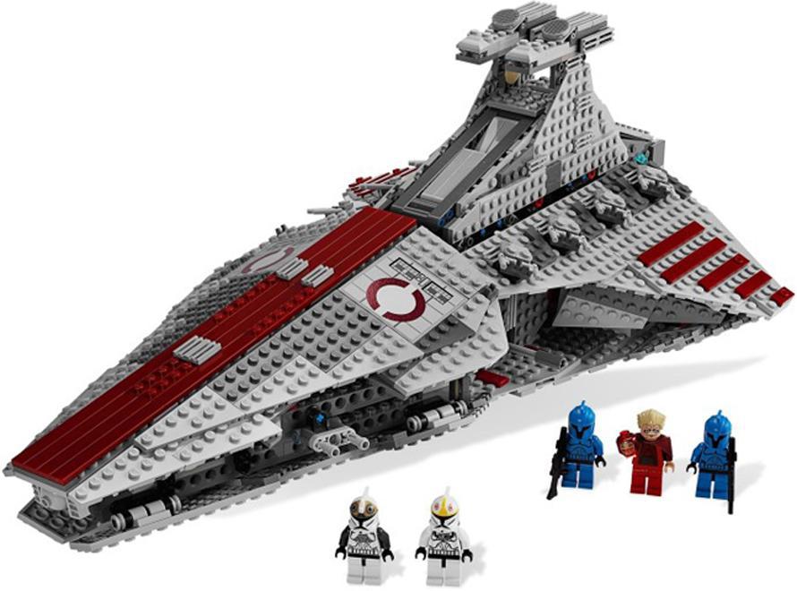 Lego komp. Star Wars 8039 Venator osztályú Köztársasági Harci Cirkáló 1218db ÚJ