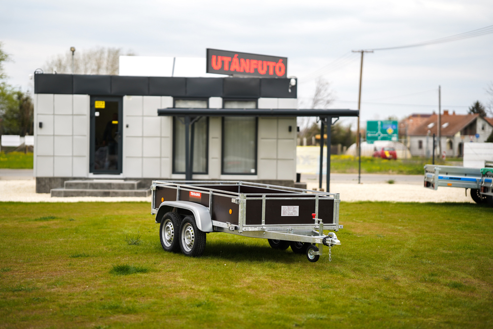 Új SEBAL - 2D250 fa oldalfalas 2 tengelyes (750 kg) utánfutó akciósan 589.000 Ft