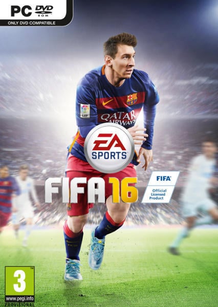 Fifa 16 PC  játék 3DVD 