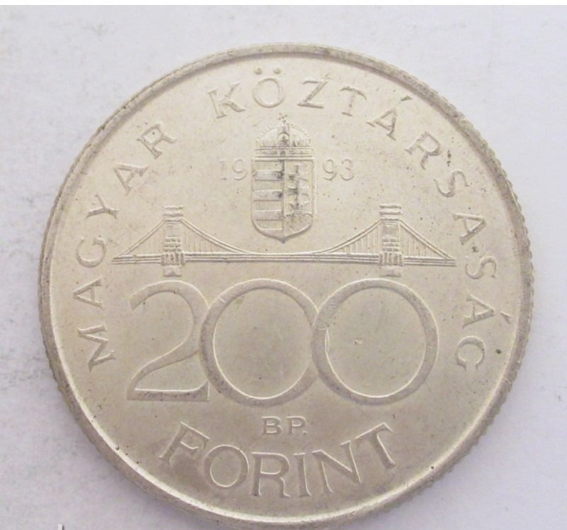 200 forintos pénzérme