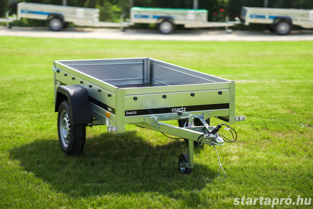 Új 2m-es utánfutó (750kg) rendszámmal akciósan csak 399.000 Ft