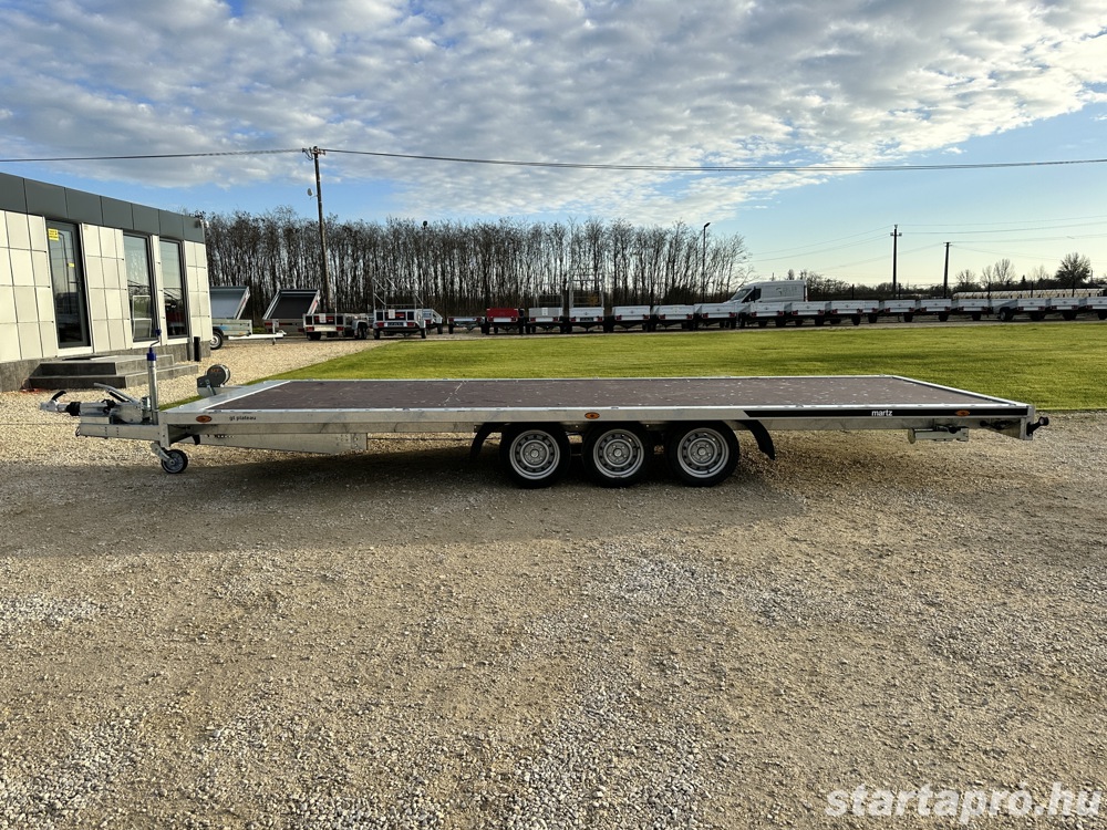Új SEBAL - GT PLATEAU 600 (3500 kg) autószállító utánfutó CSAK 2.879.000 Ft