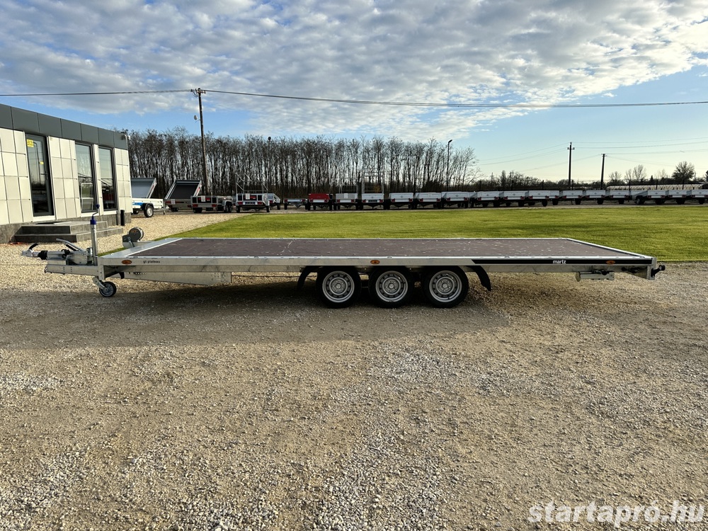Új SEBAL - GT PLATEAU 600 (3500 kg) autószállító utánfutó CSAK 2.879.000 Ft