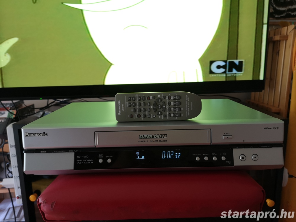 Panasonic NV-HV50 Hifi stereó VHS videó